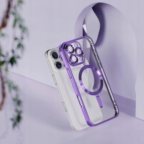 Etui ProFlo do iPhone 16 Pro Max do MagSafe Fioletowe Ochrona Aparatu