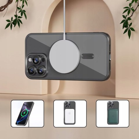 Etui ProFlo do iPhone 16 Pro Max do MagSafe Magnetyczne Czarny Tytan Case