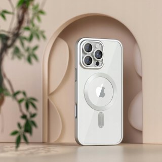 Etui ProFlo do iPhone 16 Pro Max do MagSafe Magnetyczne Srebrny Tytan