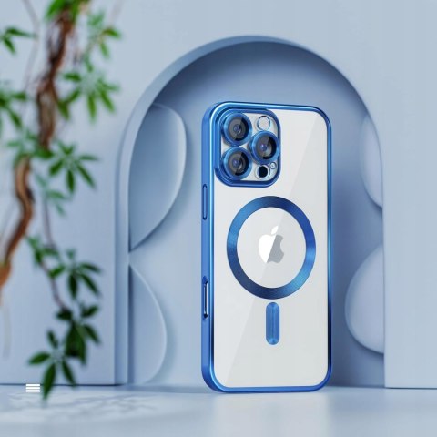 Etui ProFlo do iPhone 16 Pro Max do MagSafe Niebieskie Ochrona Aparatu