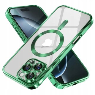 Etui ProFlo do iPhone 16 Pro Max do MagSafe Zielone Ochrona Aparatu