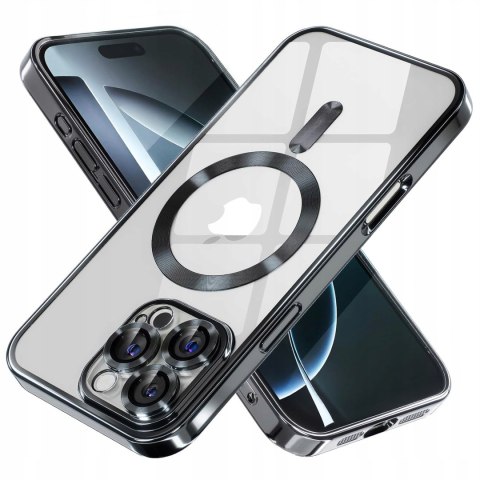 Etui ProFlo do iPhone 16 Pro do MagSafe Czarne Ochrona Aparatu Case