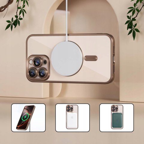 Etui ProFlo do iPhone 16 Pro do MagSafe Magnetyczne Pustynny Tytan Mat