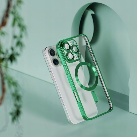 Etui ProFlo do iPhone 16 Pro do MagSafe Magnetyczne Zielone Osłona Aparatu
