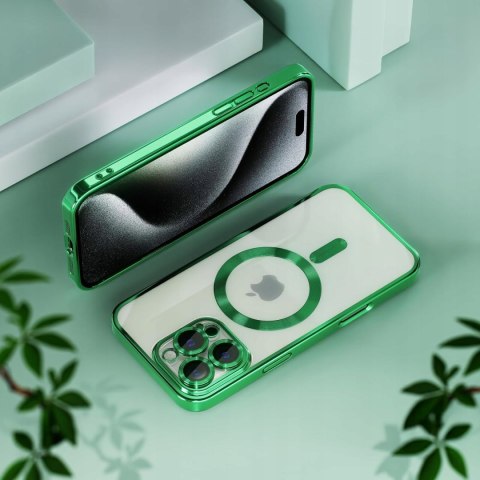 Etui ProFlo do iPhone 16 Pro do MagSafe Magnetyczne Zielone Osłona Aparatu