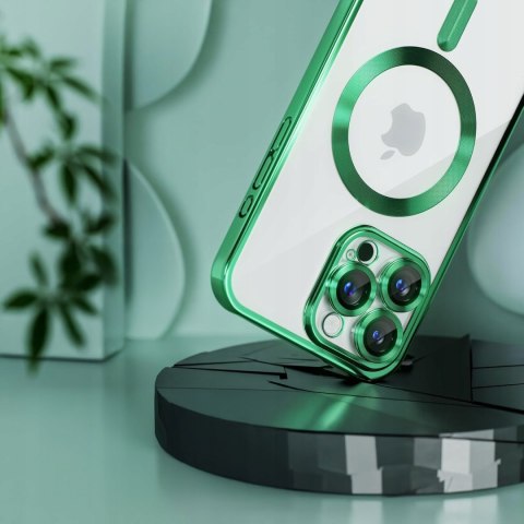 Etui ProFlo do iPhone 16 Pro do MagSafe Magnetyczne Zielone Osłona Aparatu