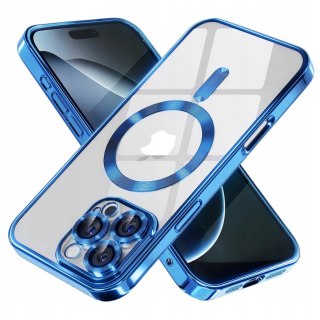 Etui ProFlo do iPhone 16 Pro do MagSafe Niebieskie Ochrona Aparatu