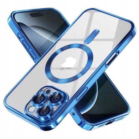 Etui ProFlo do iPhone 16 Pro do MagSafe Niebieskie Ochrona Aparatu