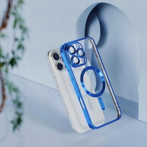 Etui ProFlo do iPhone 16 Pro do MagSafe Niebieskie Ochrona Aparatu