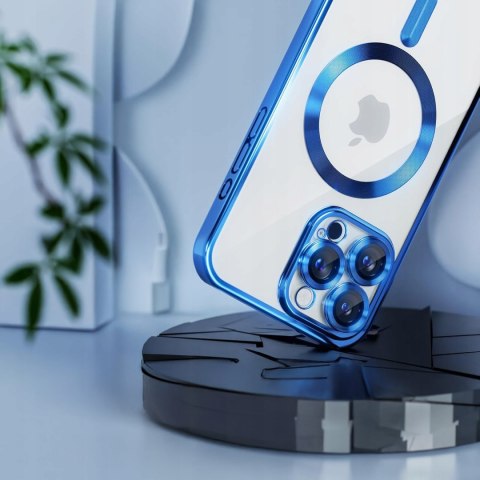 Etui ProFlo do iPhone 16 Pro do MagSafe Niebieskie Ochrona Aparatu