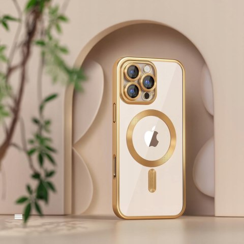 Etui ProFlo do iPhone 16 Pro do MagSafe Złote Ochrona Aparatu Case