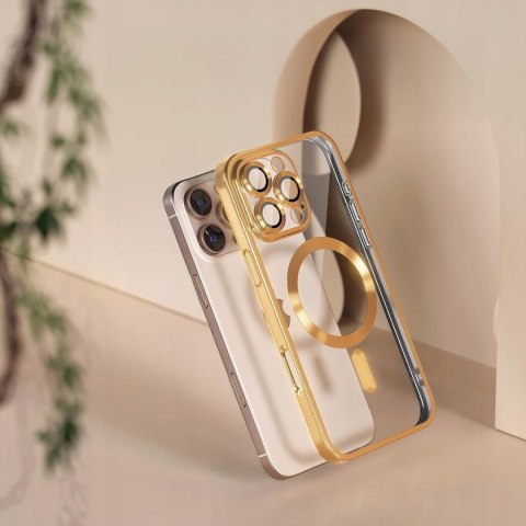 Etui ProFlo do iPhone 16 Pro do MagSafe Złote Ochrona Aparatu Case
