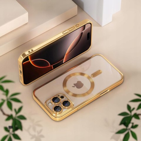 Etui ProFlo do iPhone 16 Pro do MagSafe Złote Ochrona Aparatu Case