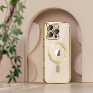 Etui ProFlo do iPhone 16 Pro do MagSafe Złoty Tytan Osłona Aparatu Złote