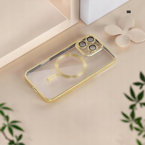 Etui ProFlo do iPhone 16 Pro do MagSafe Złoty Tytan Osłona Aparatu Złote