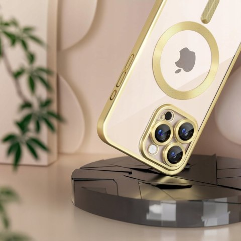 Etui ProFlo do iPhone 16 Pro do MagSafe Złoty Tytan Osłona Aparatu Złote