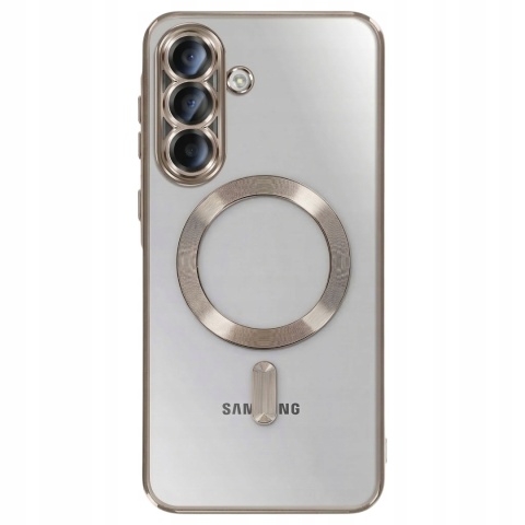 Etui do Samsung A56 5G kolor Tytan Naturalny do MagSafe Ochrona Aparatu
