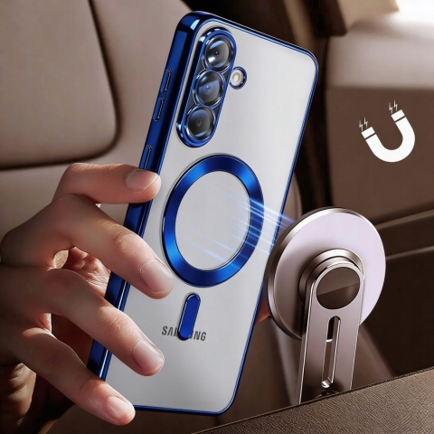 Etui do Samsung Galaxy A56 5G kolor niebieski do MagSafe Ochrona Aparatu