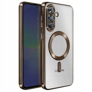 Etui do Samsung Galaxy A56 5G pustynny tytan / bezbarwny ochrona Aparatu