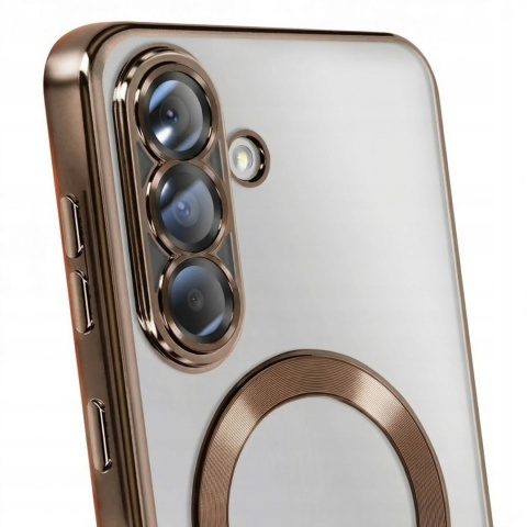 Etui do Samsung Galaxy A56 5G pustynny tytan / bezbarwny ochrona Aparatu