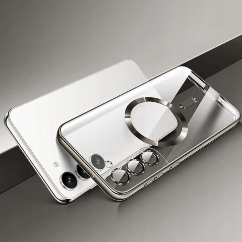 Etui do SAMSUNG S21FE do MagSafe Pokrowiec do S21 FE KOLOR TYTAN