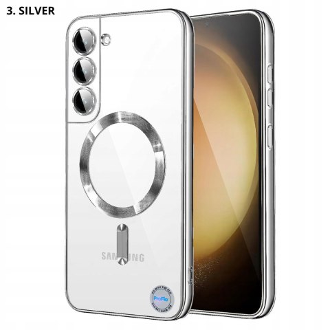Etui do SAMSUNG S21FE do MagSafe Pokrowiec do S21 FE KOLOR TYTAN