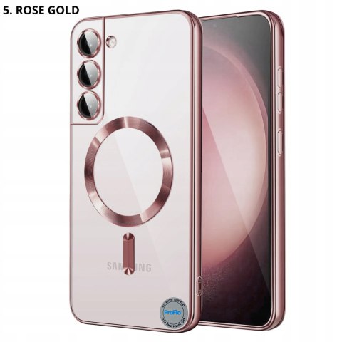 Etui do SAMSUNG S21FE do MagSafe Pokrowiec do S21 FE KOLOR TYTAN