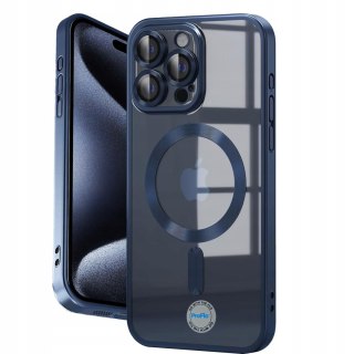Etui do iPhone 15 Pro Max do MagSafe Niebieski Tytan Niebieskie Granatowy