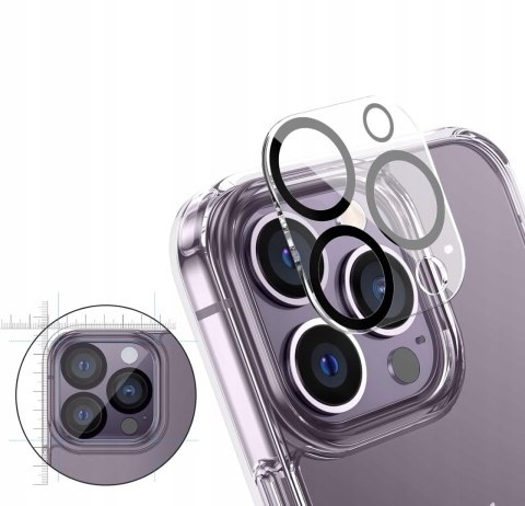 Szkło na aparat do iPhone 14 Pro i 14 Pro Max ochrona aparatu